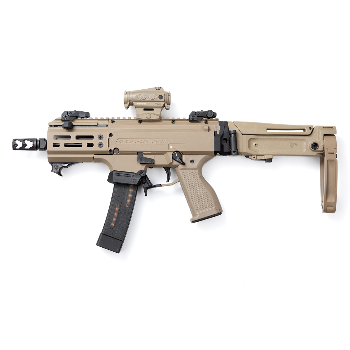 CZ SCORPION EVO 3 S2 MICRO FDE .9MM